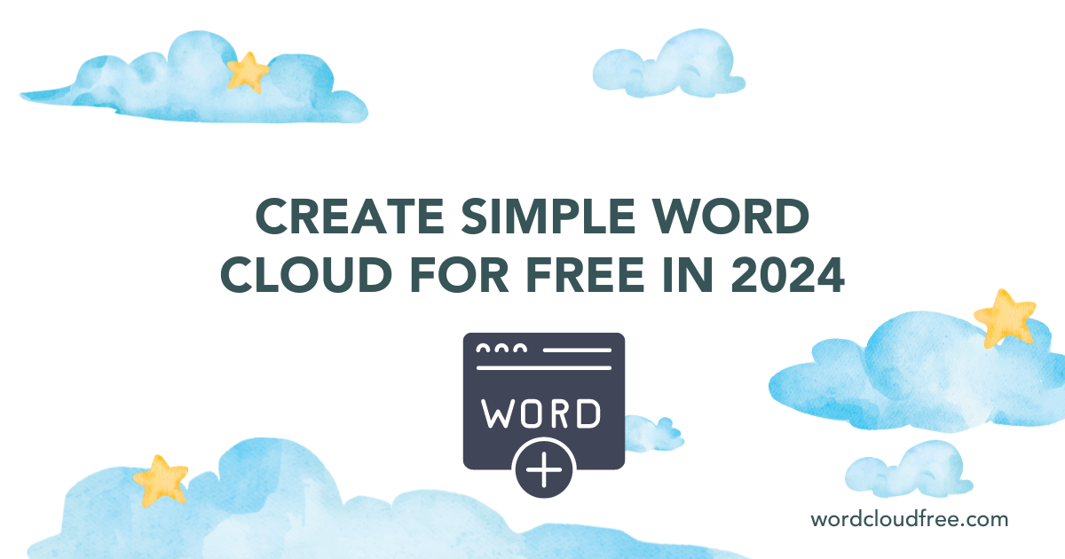 simple word cloud