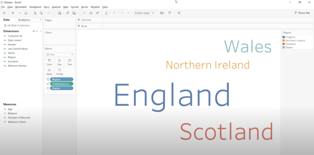 how to create a tableau word cloud